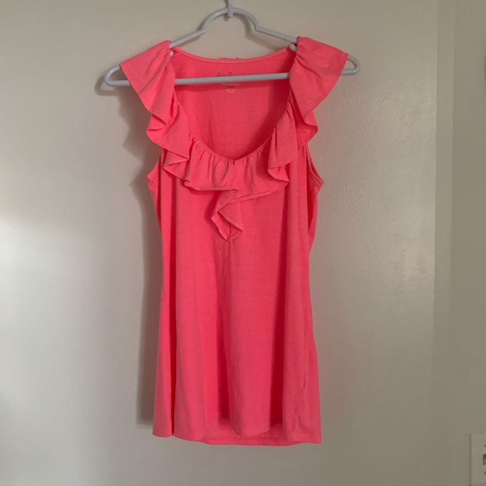 Lilly Pulitzer Hot Pink Tank Top